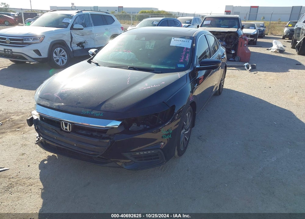 2022 HONDA INSIGHT TOURING VIN: 19XZE4F96NE005109