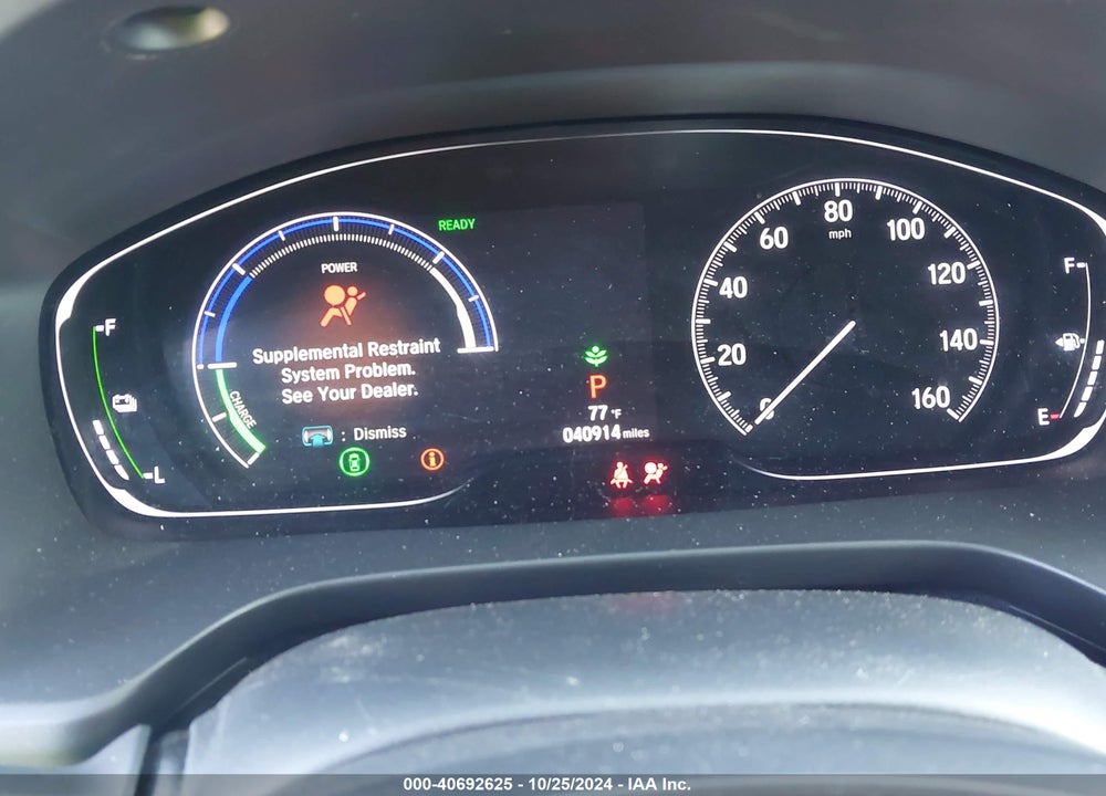 2022 HONDA INSIGHT TOURING VIN: 19XZE4F96NE005109