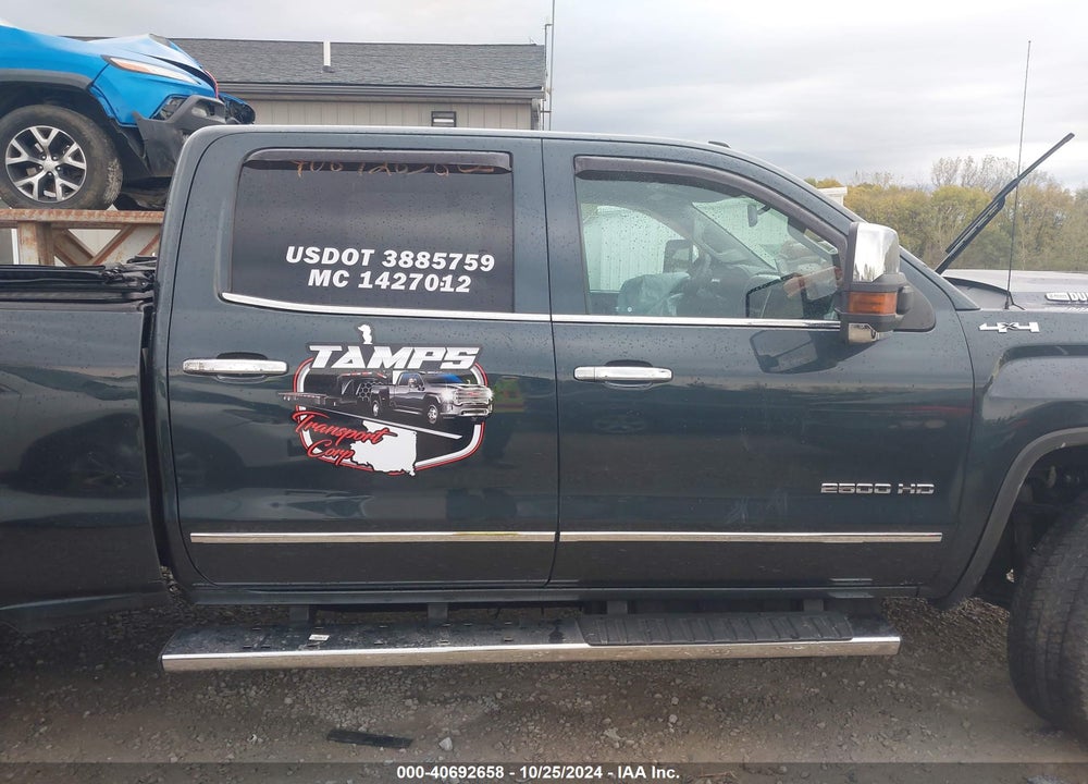 2019 GMC SIERRA 2500HD SLT VIN: 1GT12REY9KF142400
