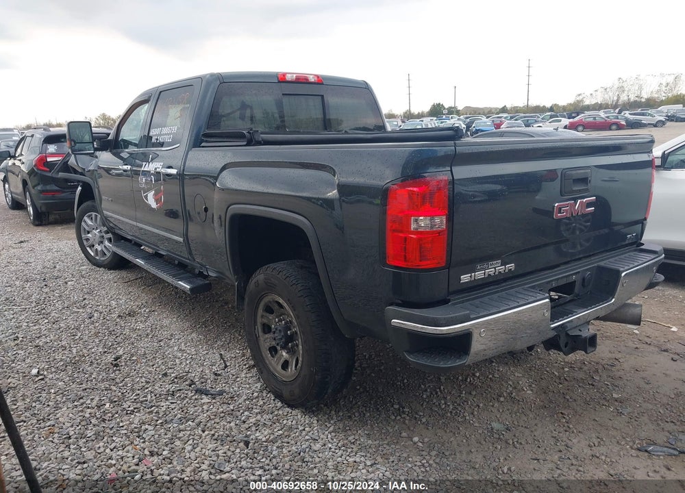 2019 GMC SIERRA 2500HD SLT VIN: 1GT12REY9KF142400