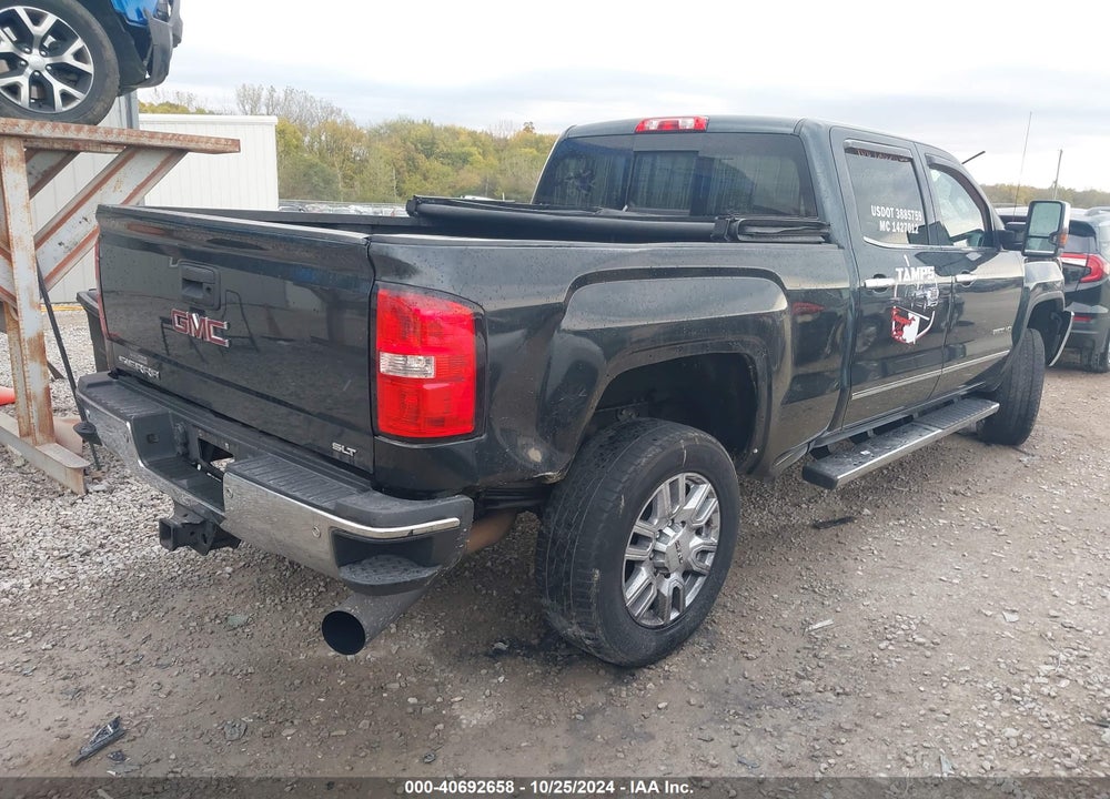 2019 GMC SIERRA 2500HD SLT VIN: 1GT12REY9KF142400