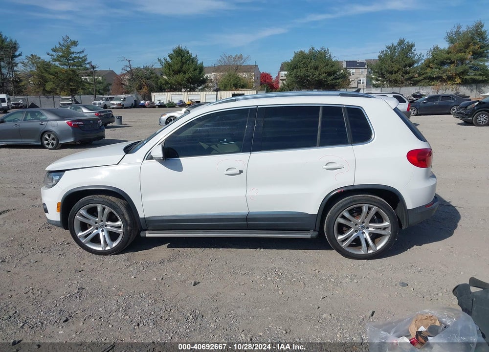 2013 VOLKSWAGEN TIGUAN SEL VIN: WVGBV3AX7DW091497