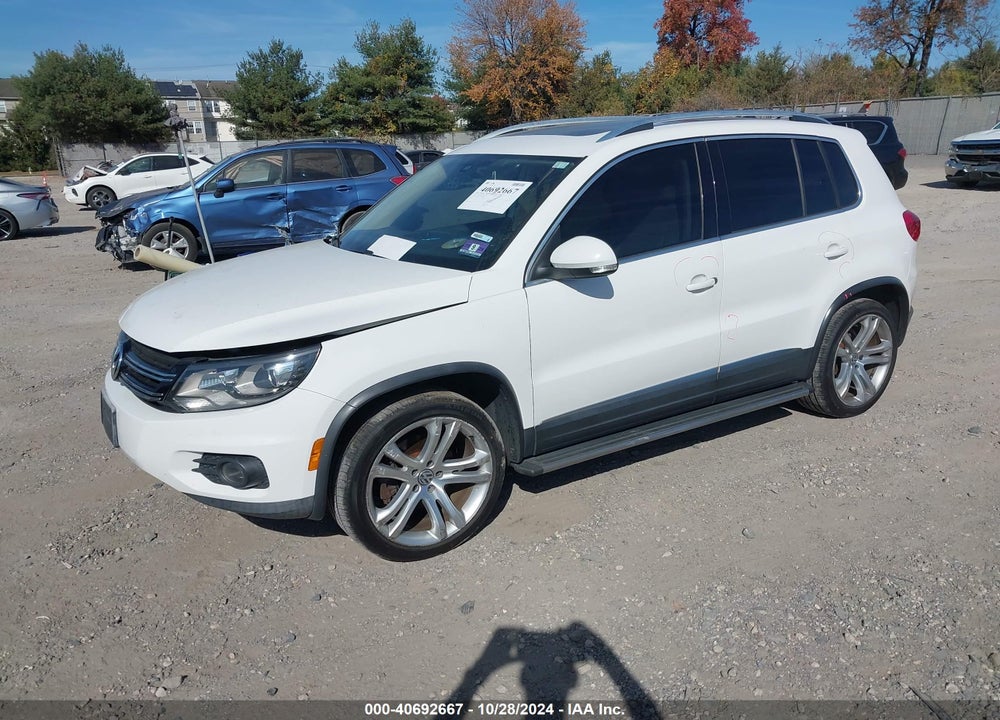 2013 VOLKSWAGEN TIGUAN SEL VIN: WVGBV3AX7DW091497