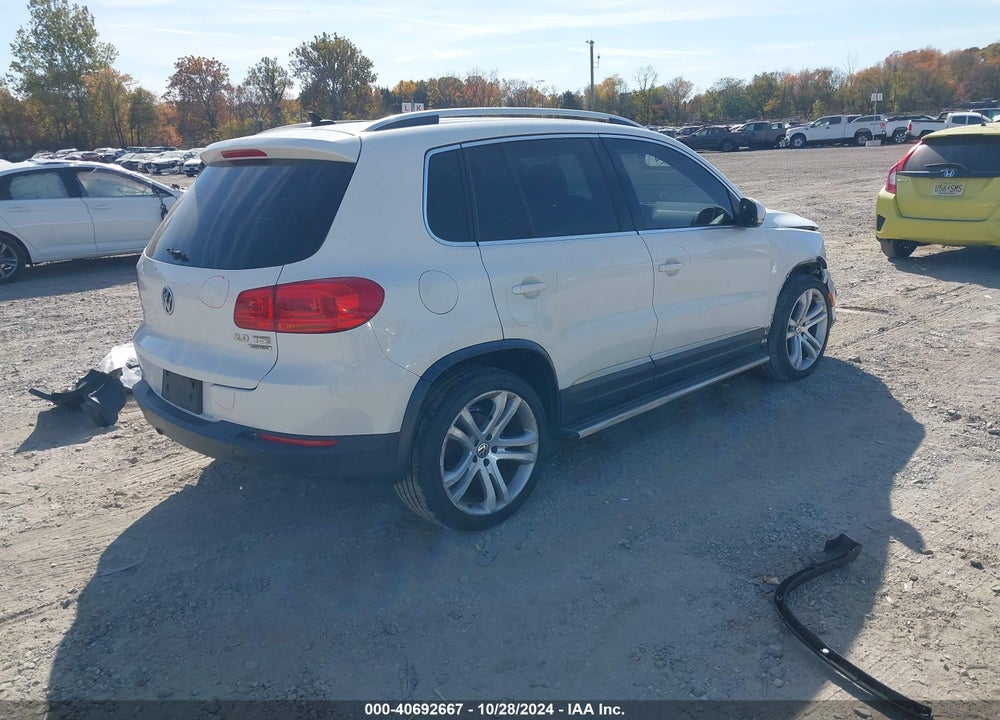2013 VOLKSWAGEN TIGUAN SEL VIN: WVGBV3AX7DW091497