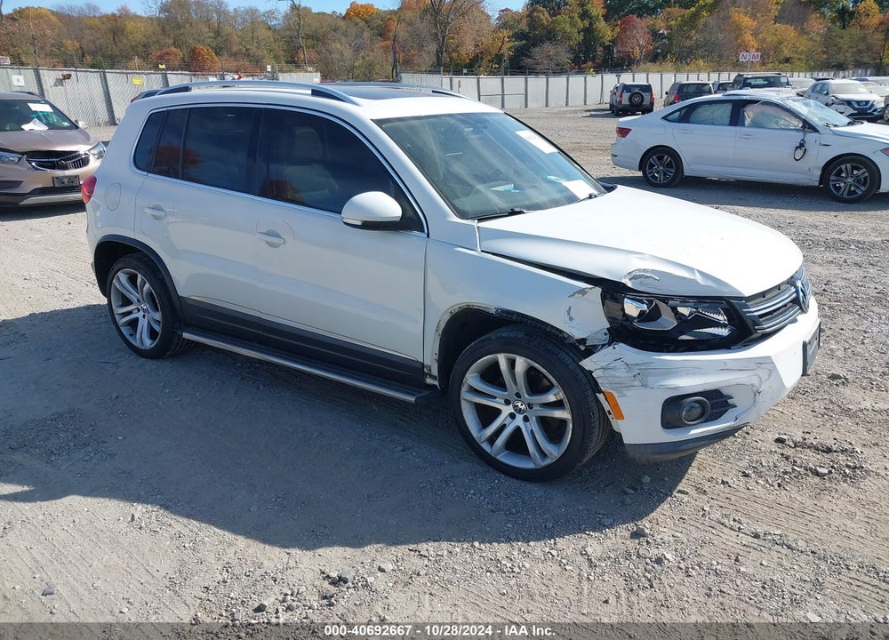2013 VOLKSWAGEN TIGUAN SEL VIN: WVGBV3AX7DW091497