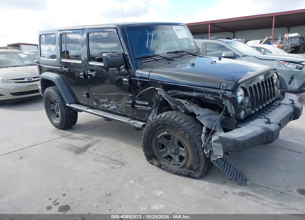 2016 JEEP WRANGLER UNLIMITED SPORT VIN: 1C4BJWDG6GL150719