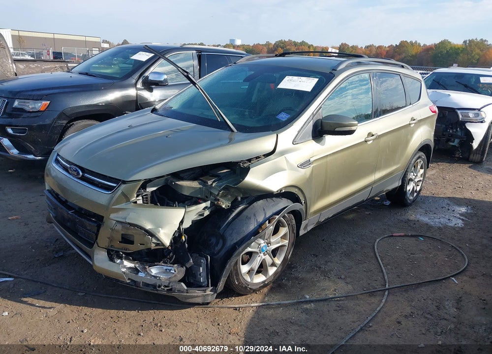 2013 FORD ESCAPE SEL VIN: 1FMCU0HXXDUB37394