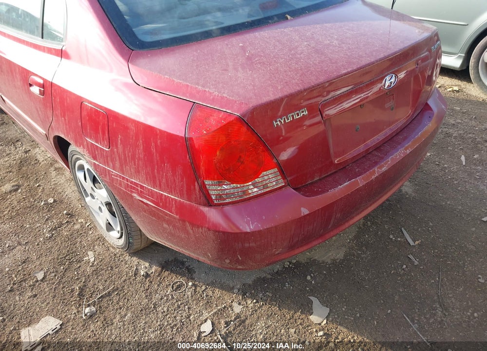2004 HYUNDAI ELANTRA GLS/GT VIN: KMHDN46D84U749465