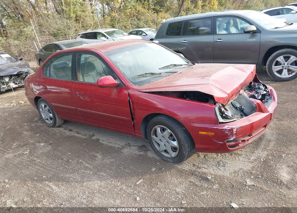 2004 HYUNDAI ELANTRA GLS/GT VIN: KMHDN46D84U749465