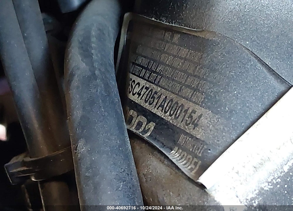 2001 HONDA GL1800 VIN: 1HFSC47051A000154