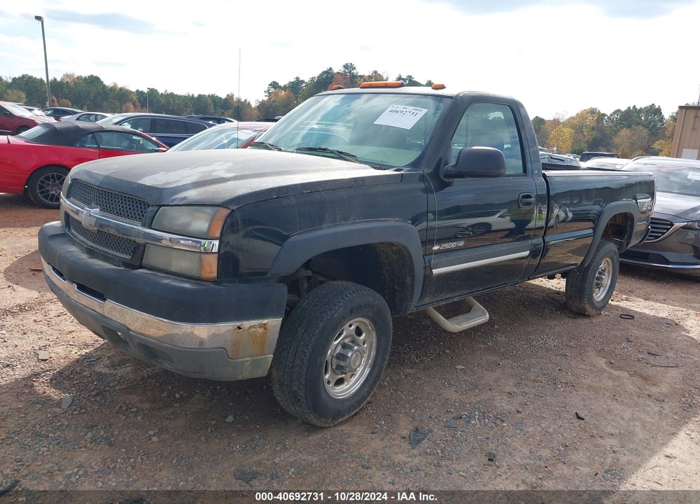 2004 CHEVROLET SILVERADO 2500HD LS VIN: 1GCHK24U74E160035