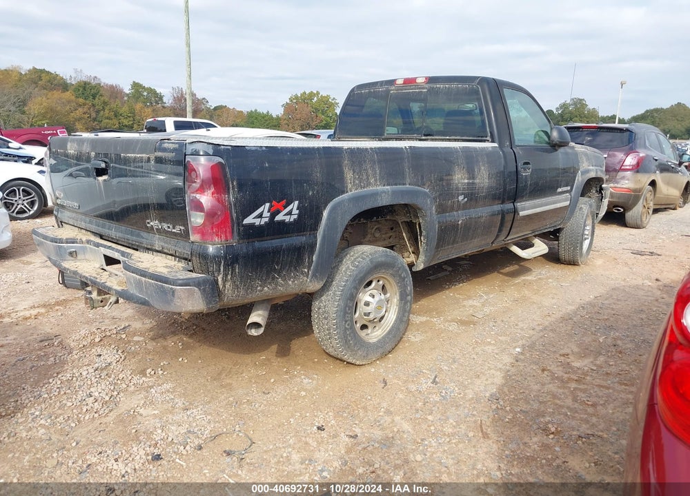 2004 CHEVROLET SILVERADO 2500HD LS VIN: 1GCHK24U74E160035