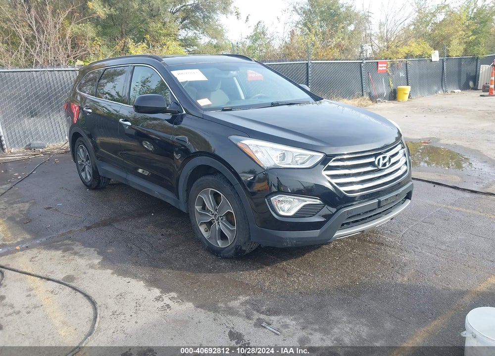 2016 HYUNDAI SANTA FE SE VIN: KM8SM4HF7GU140168