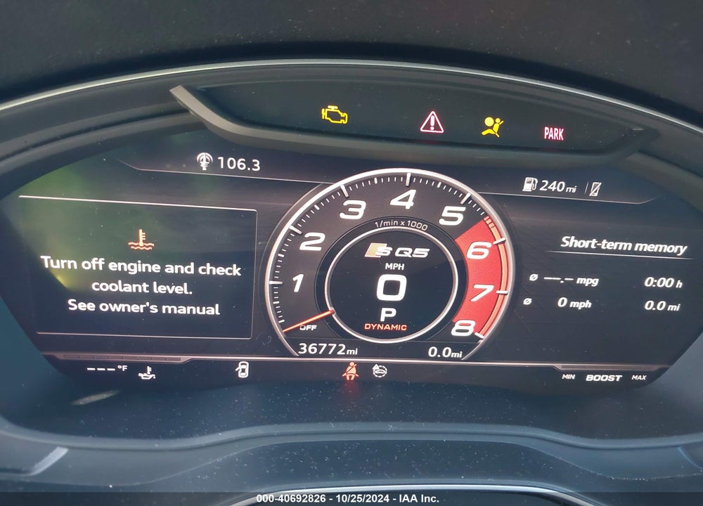 2019 AUDI SQ5 3.0T PREMIUM VIN: WA1B4AFY0K2116350