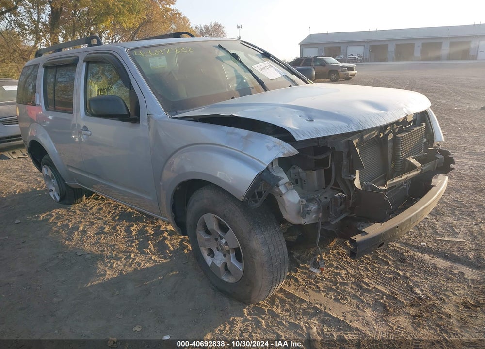 2012 NISSAN PATHFINDER S VIN: 5N1AR1NN6CC640362