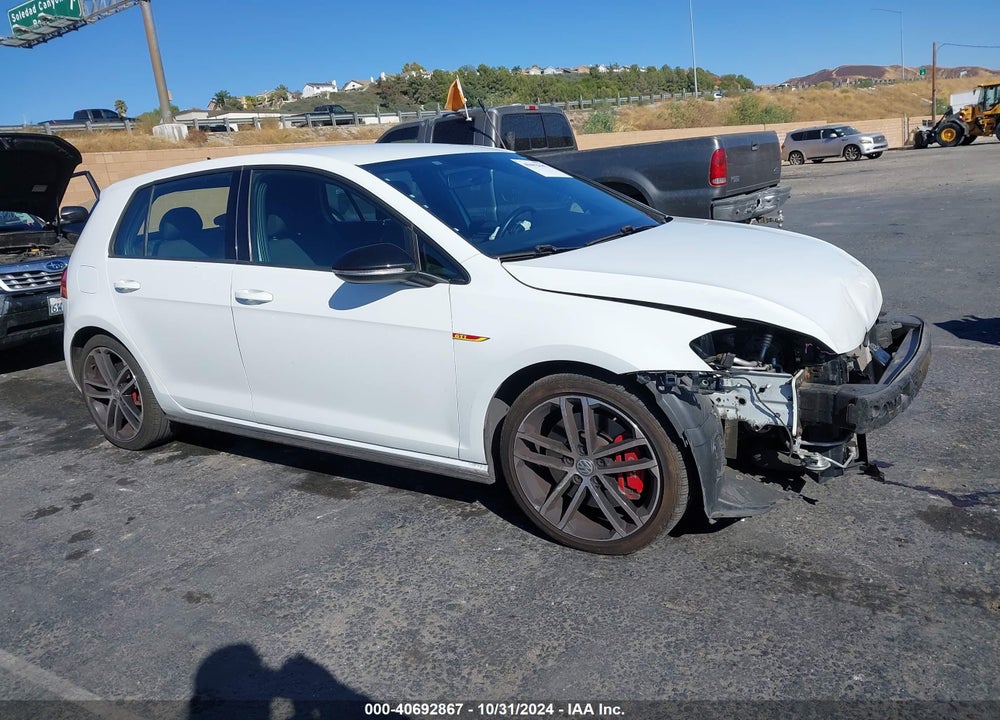 2017 VOLKSWAGEN GOLF GTI AUTOBAHN 4-DOOR/S 4-DOOR/SE 4-DOOR/SPORT 4-DOOR VIN: 3VW447AU8HM066172