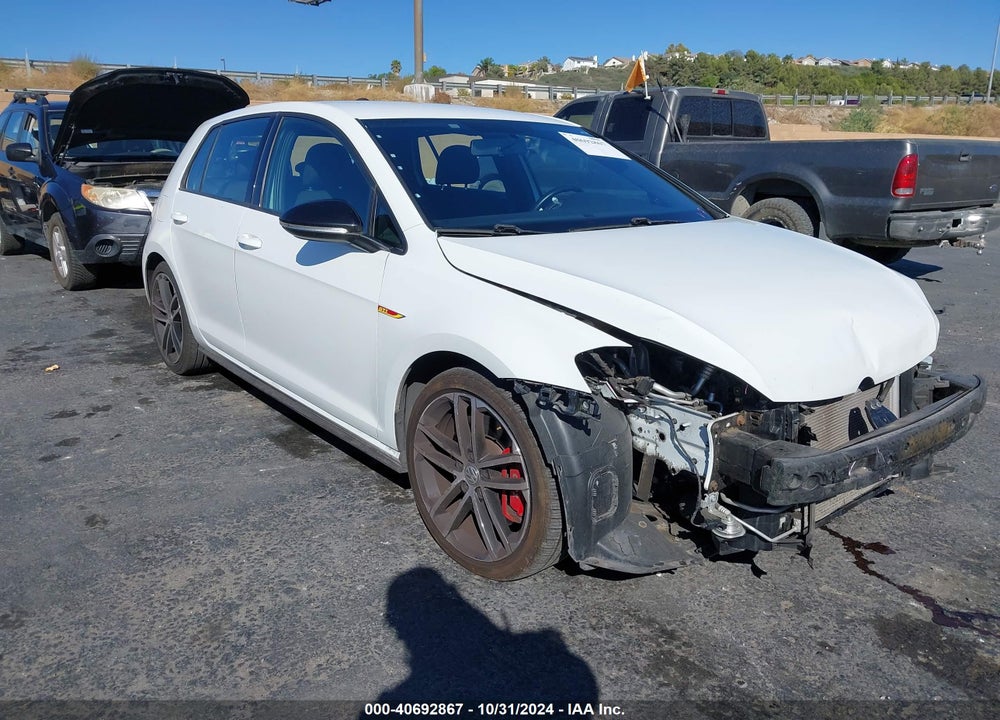 2017 VOLKSWAGEN GOLF GTI AUTOBAHN 4-DOOR/S 4-DOOR/SE 4-DOOR/SPORT 4-DOOR VIN: 3VW447AU8HM066172