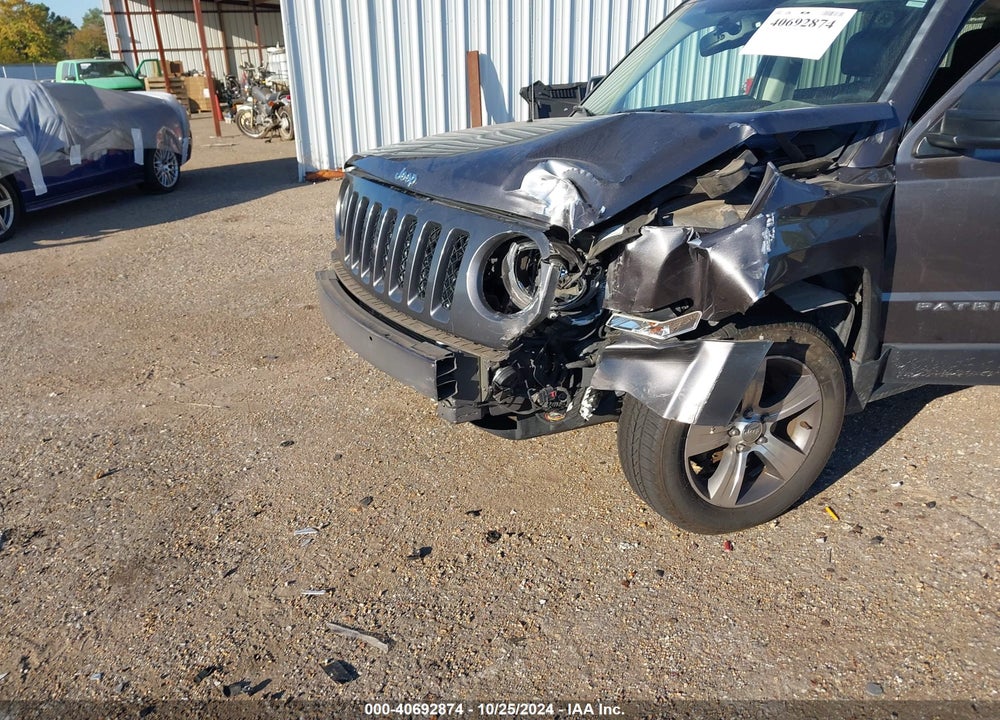 2016 JEEP PATRIOT HIGH ALTITUDE EDITION VIN: 1C4NJRFBXGD545531