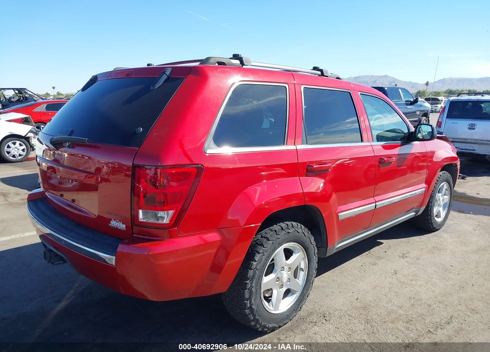 2005 JEEP GRAND CHEROKEE LIMITED VIN: 1J8HR58N35C644158