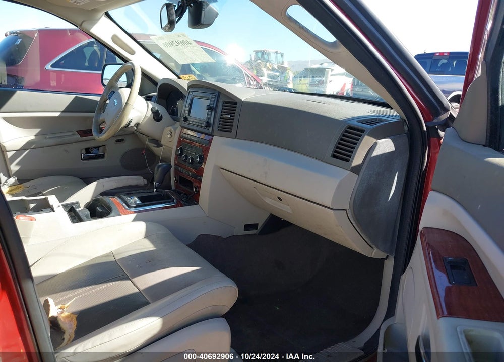 2005 JEEP GRAND CHEROKEE LIMITED VIN: 1J8HR58N35C644158
