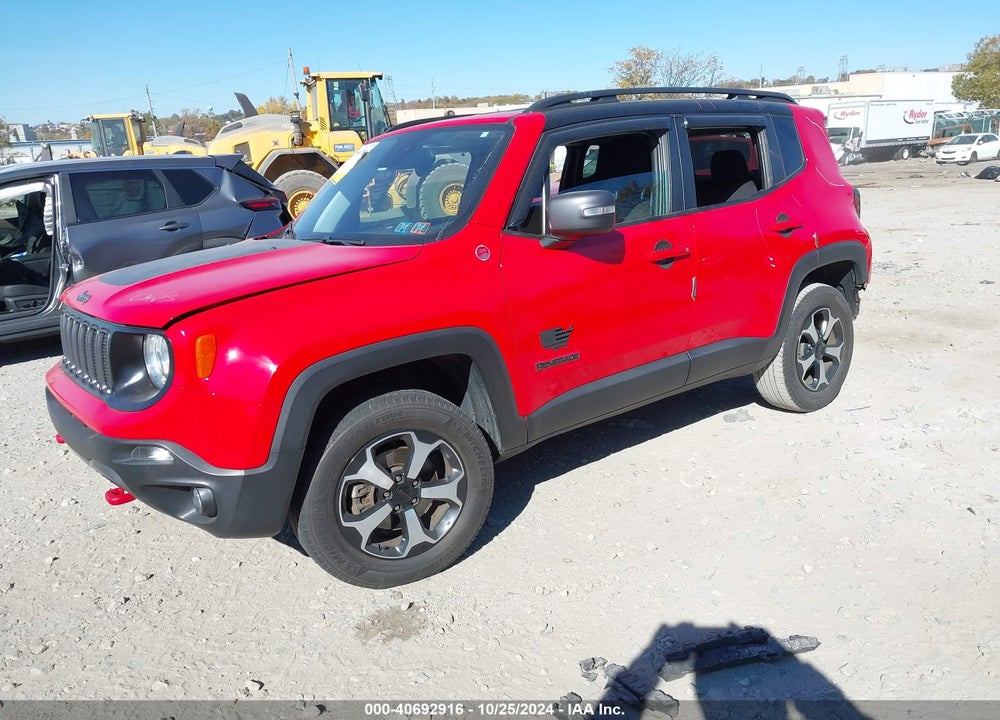2019 JEEP RENEGADE TRAILHAWK 4X4 VIN: ZACNJBC10KPK12684