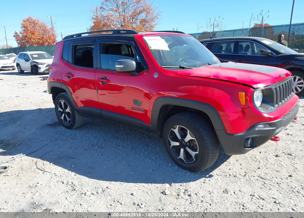 2019 JEEP RENEGADE TRAILHAWK 4X4 VIN: ZACNJBC10KPK12684