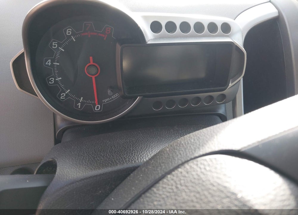 2012 CHEVROLET SONIC 2LT VIN: 1G1JC6SH4C4148529