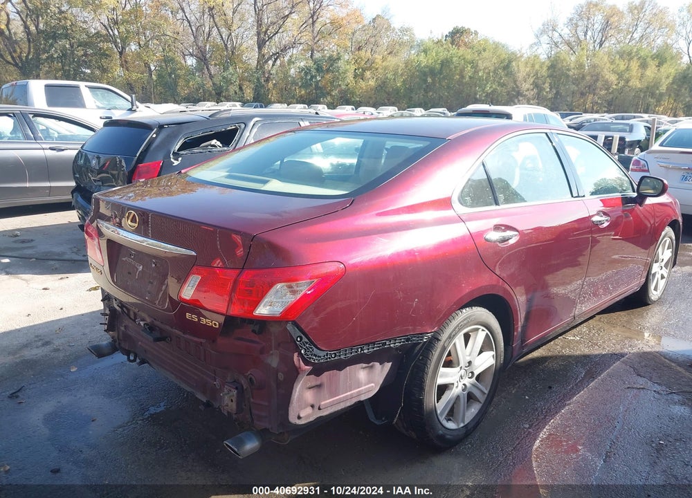 2008 LEXUS ES 350 VIN: JTHBJ46G182184249