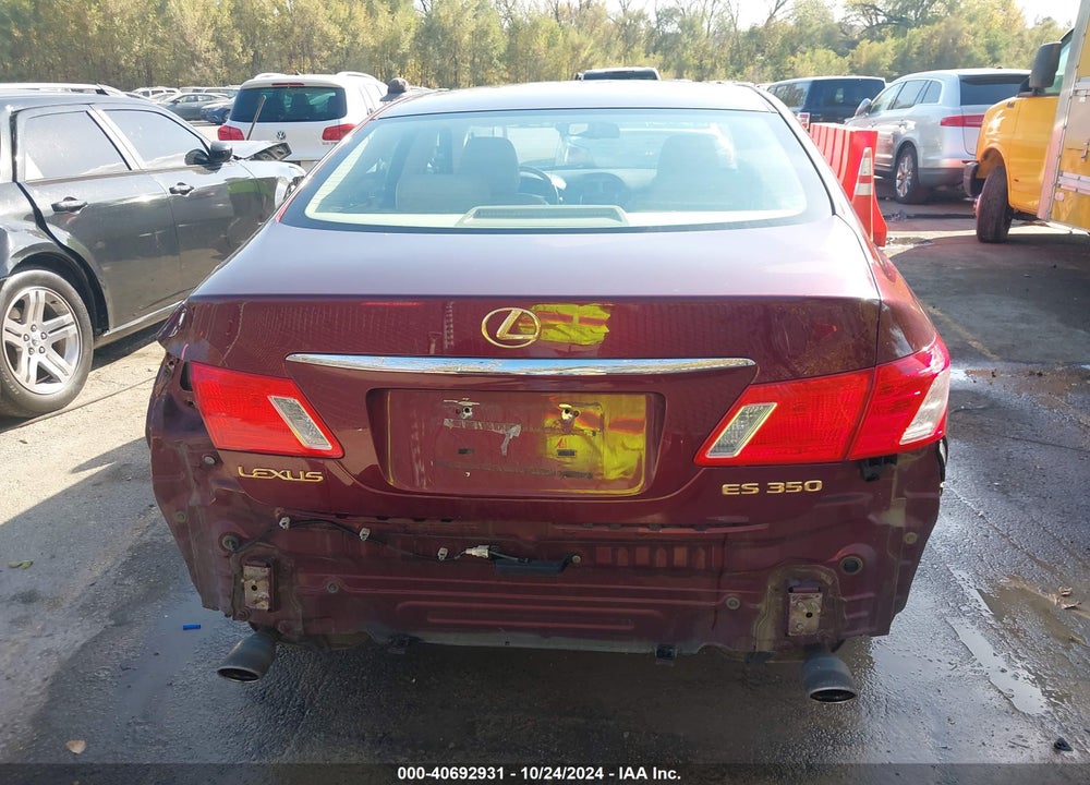 2008 LEXUS ES 350 VIN: JTHBJ46G182184249