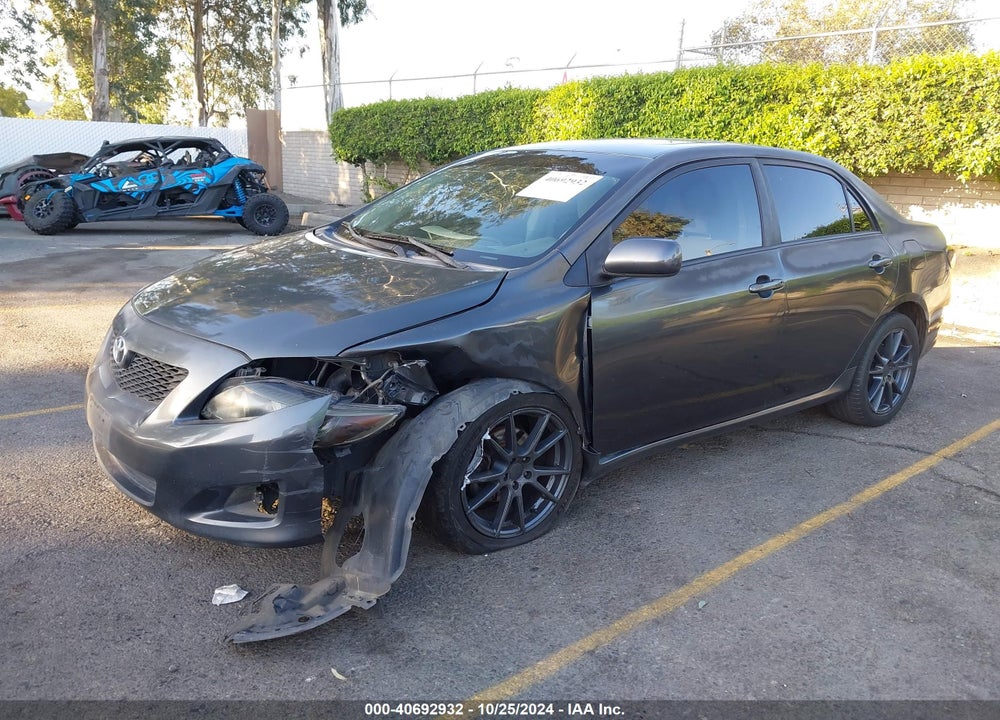 2009 TOYOTA COROLLA XLE VIN: 1NXBU40E89Z113177