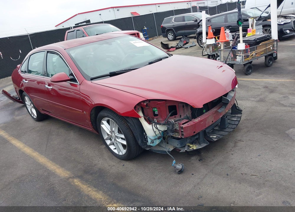 2008 CHEVROLET IMPALA LTZ VIN: 2G1WU583589244571