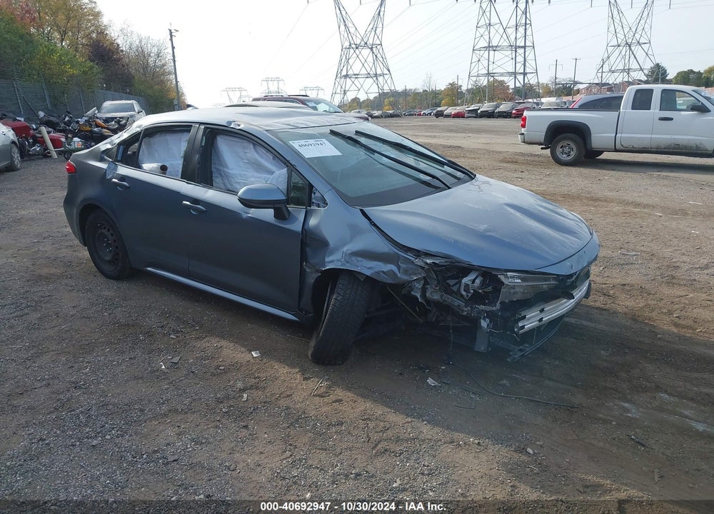 2021 TOYOTA COROLLA LE VIN: JTDEPMAE9MJ121600