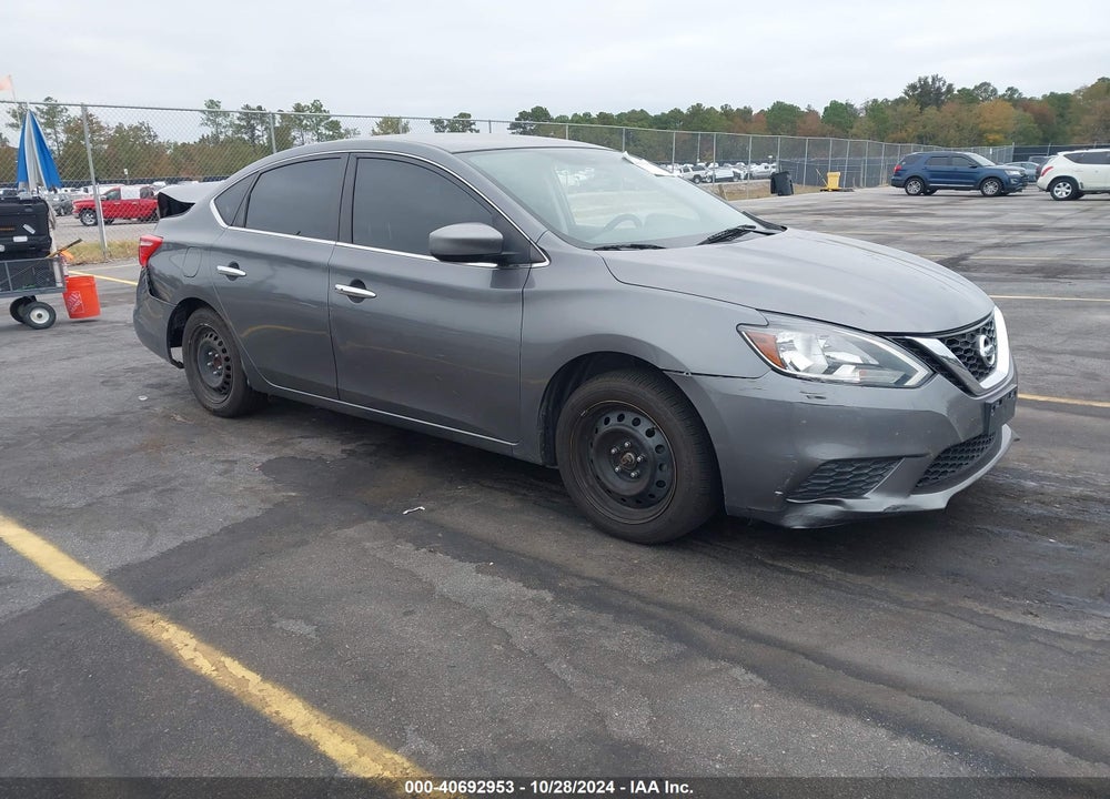 2017 NISSAN SENTRA SV VIN: 3N1AB7AP6HL681124