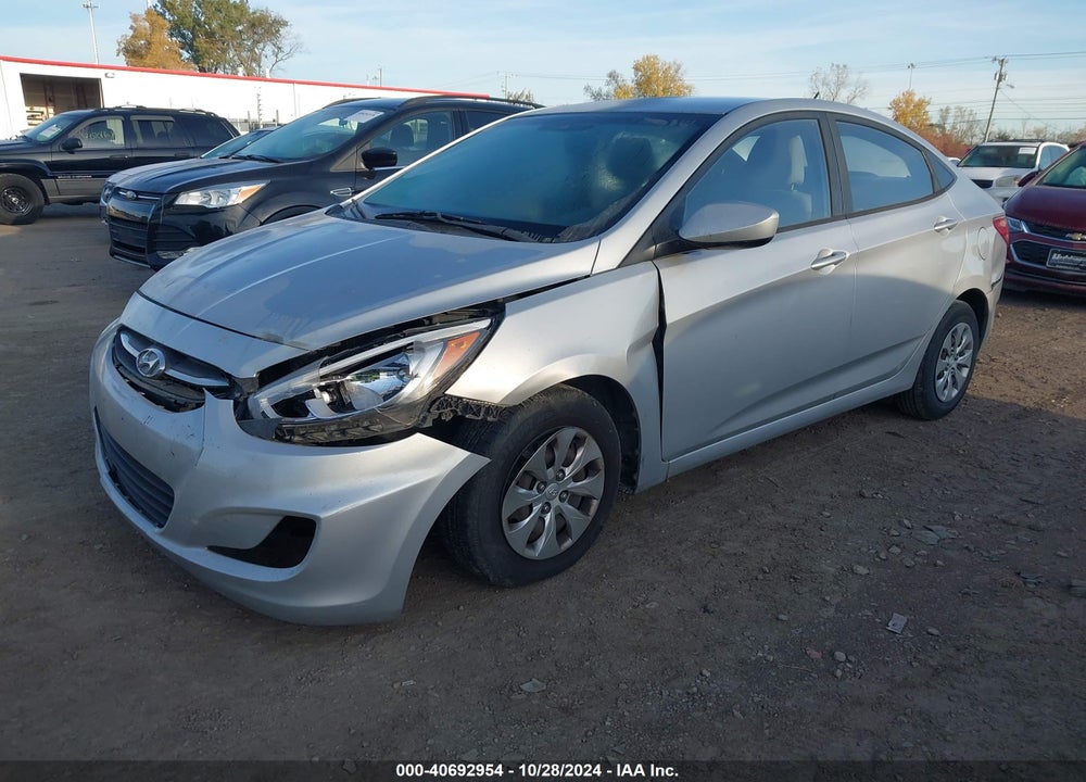 2015 HYUNDAI ACCENT GLS VIN: KMHCT4AE0FU834885
