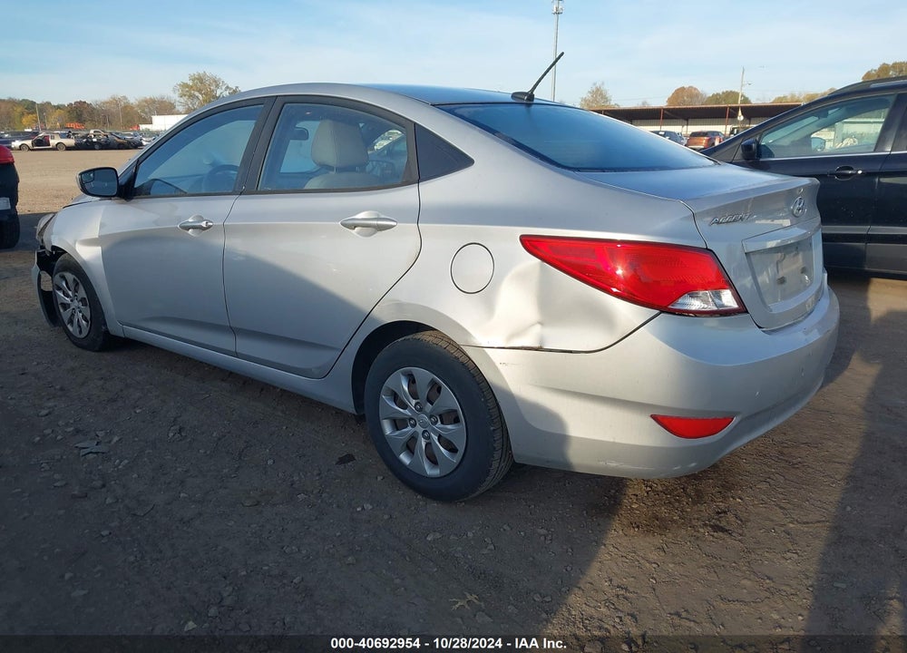 2015 HYUNDAI ACCENT GLS VIN: KMHCT4AE0FU834885