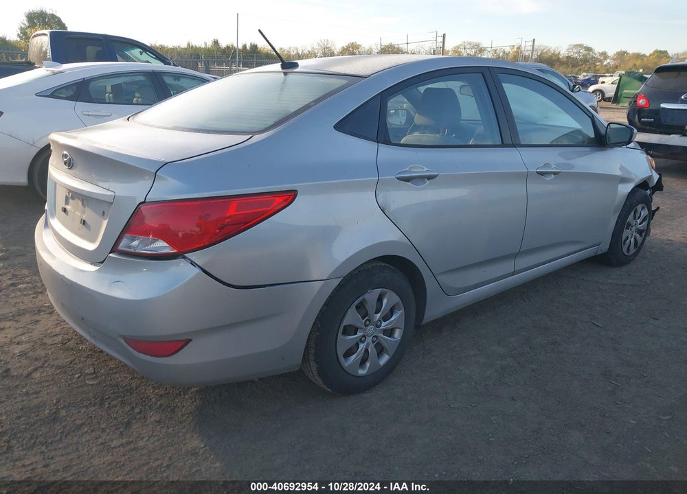 2015 HYUNDAI ACCENT GLS VIN: KMHCT4AE0FU834885