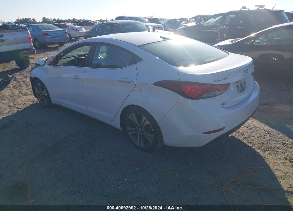 2016 HYUNDAI ELANTRA SPORT VIN: KMHDH4AH2GU531298