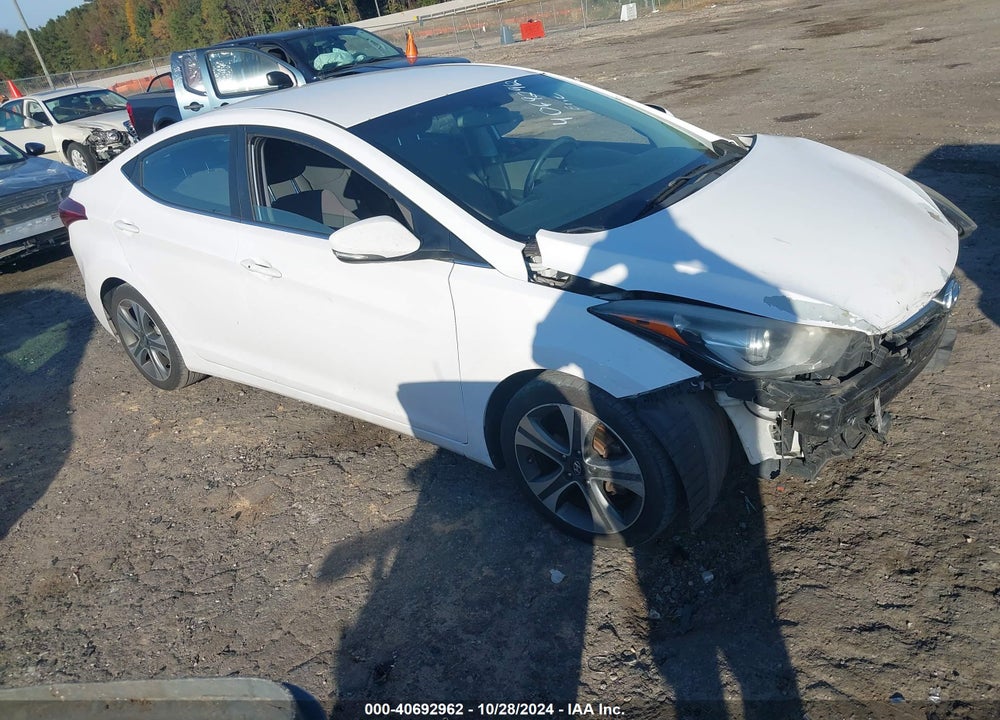 2016 HYUNDAI ELANTRA SPORT VIN: KMHDH4AH2GU531298