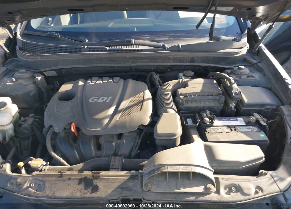 2012 HYUNDAI SONATA GLS VIN: 5NPEB4AC1CH491752