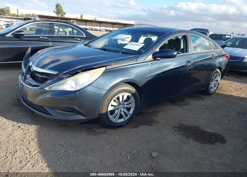 2012 HYUNDAI SONATA GLS VIN: 5NPEB4AC1CH491752