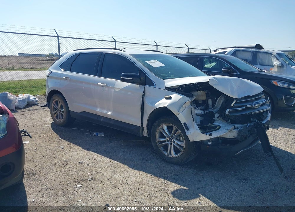 2015 FORD EDGE SEL VIN: 2FMTK3J86FBC17164