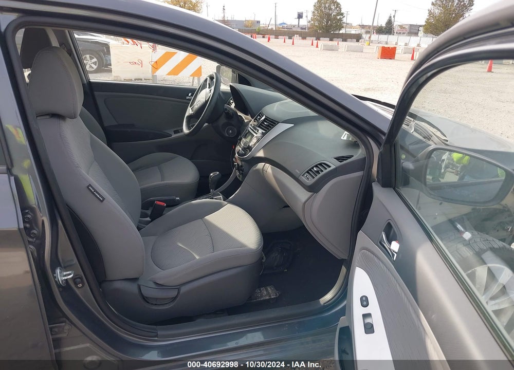 2012 HYUNDAI ACCENT GLS VIN: KMHCU4AE7CU118431