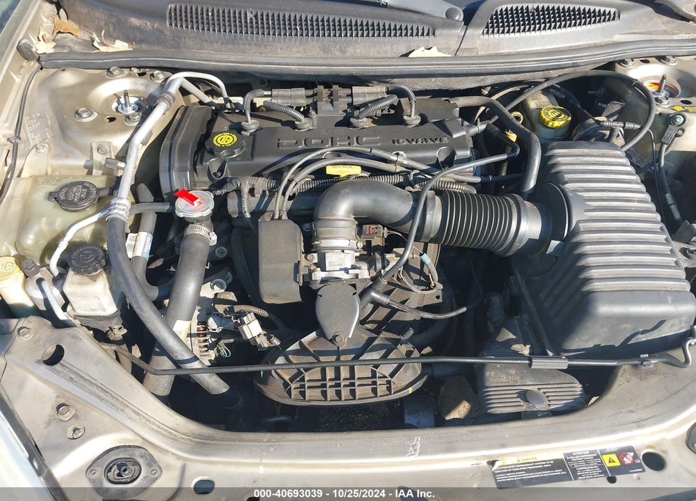 2004 CHRYSLER SEBRING LX VIN: 1C3EL46X54N304902