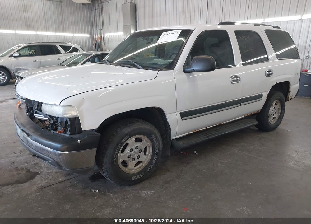 2004 CHEVROLET TAHOE LS VIN: 1GNEK13V04R244933