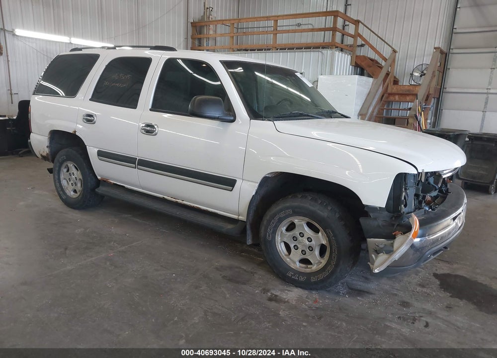 2004 CHEVROLET TAHOE LS VIN: 1GNEK13V04R244933