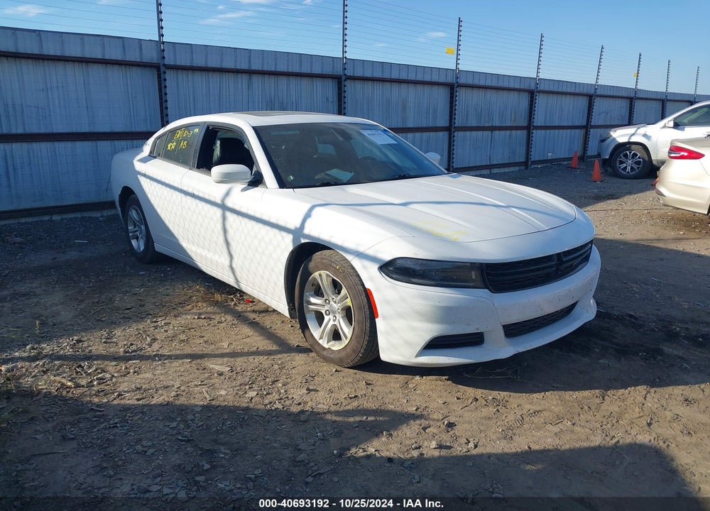 2022 DODGE CHARGER SXT RWD VIN: 2C3CDXBG0NH201618