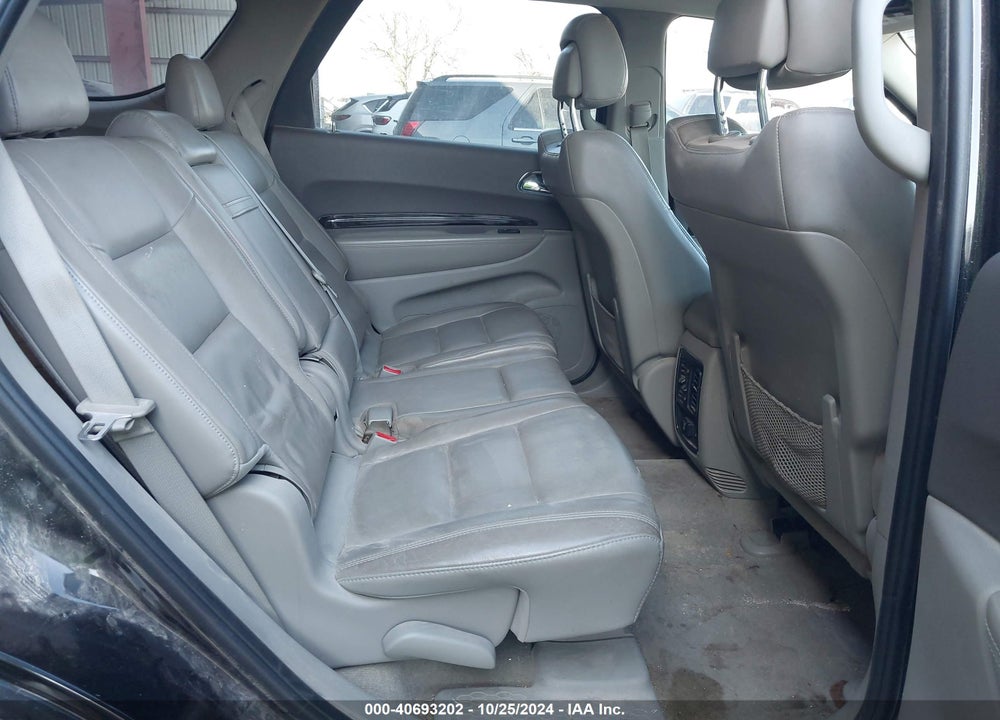 2012 DODGE DURANGO CREW VIN: 1C4RDJDG7CC181108