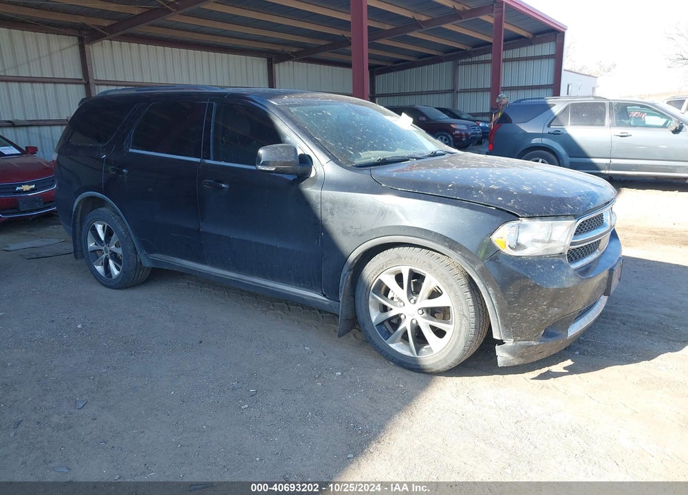 2012 DODGE DURANGO CREW VIN: 1C4RDJDG7CC181108