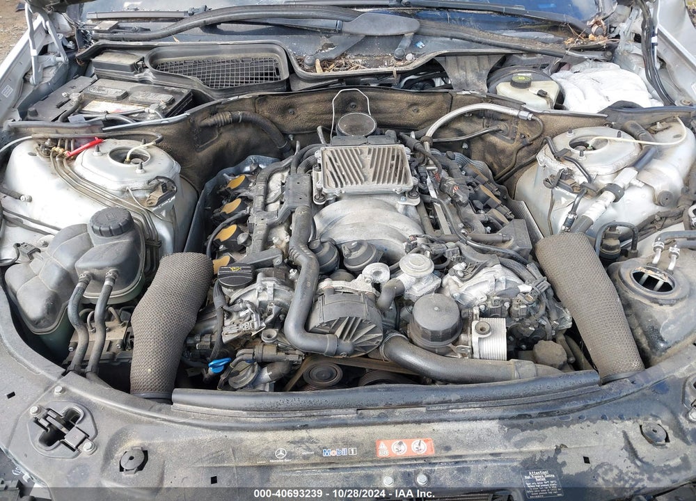 2007 MERCEDES-BENZ S 550 VIN: WDDNG71X07A098303