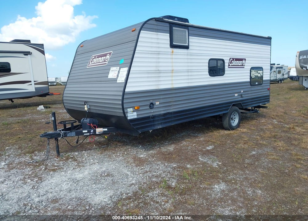2022 COLEMAN TRAVEL TRAILER VIN: 4YDTCMG11NJ938727
